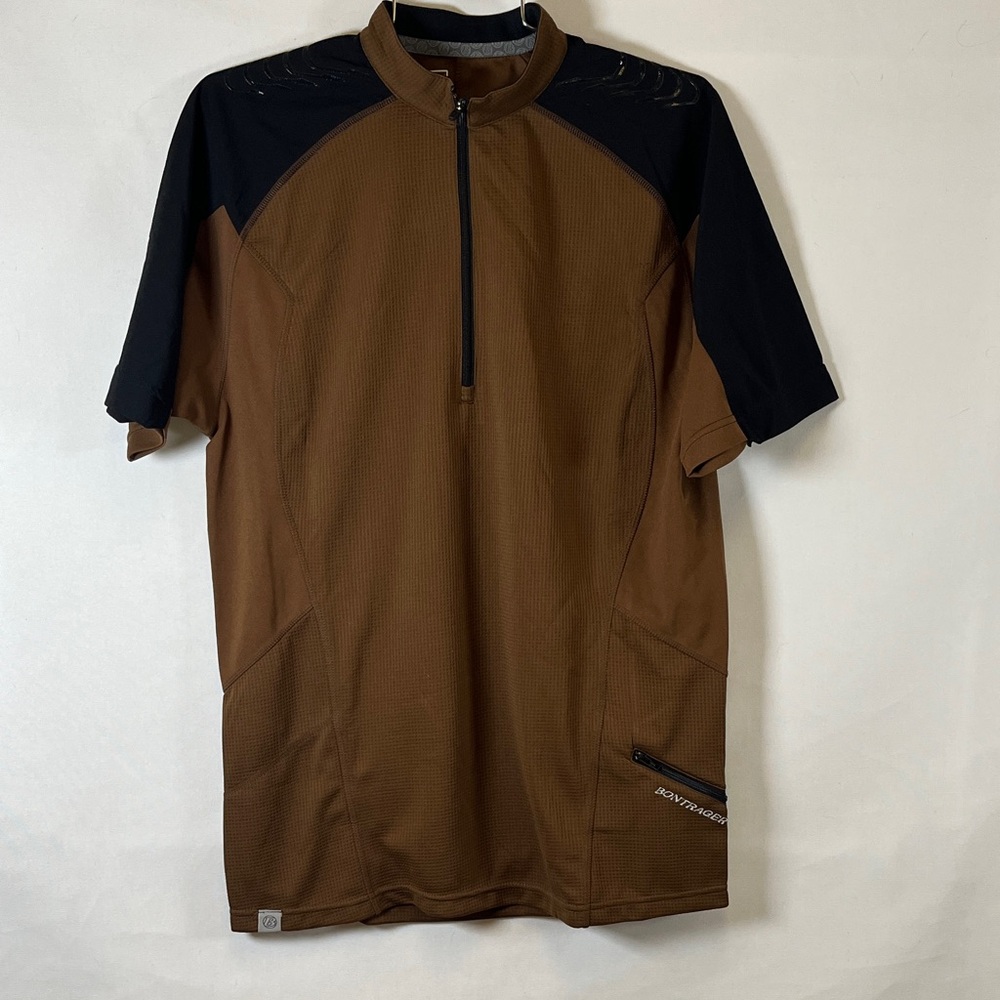 Bontrager Rhythm Comp Short Sleeve Cycling Jersey Men's M 1/4 Zip Performance